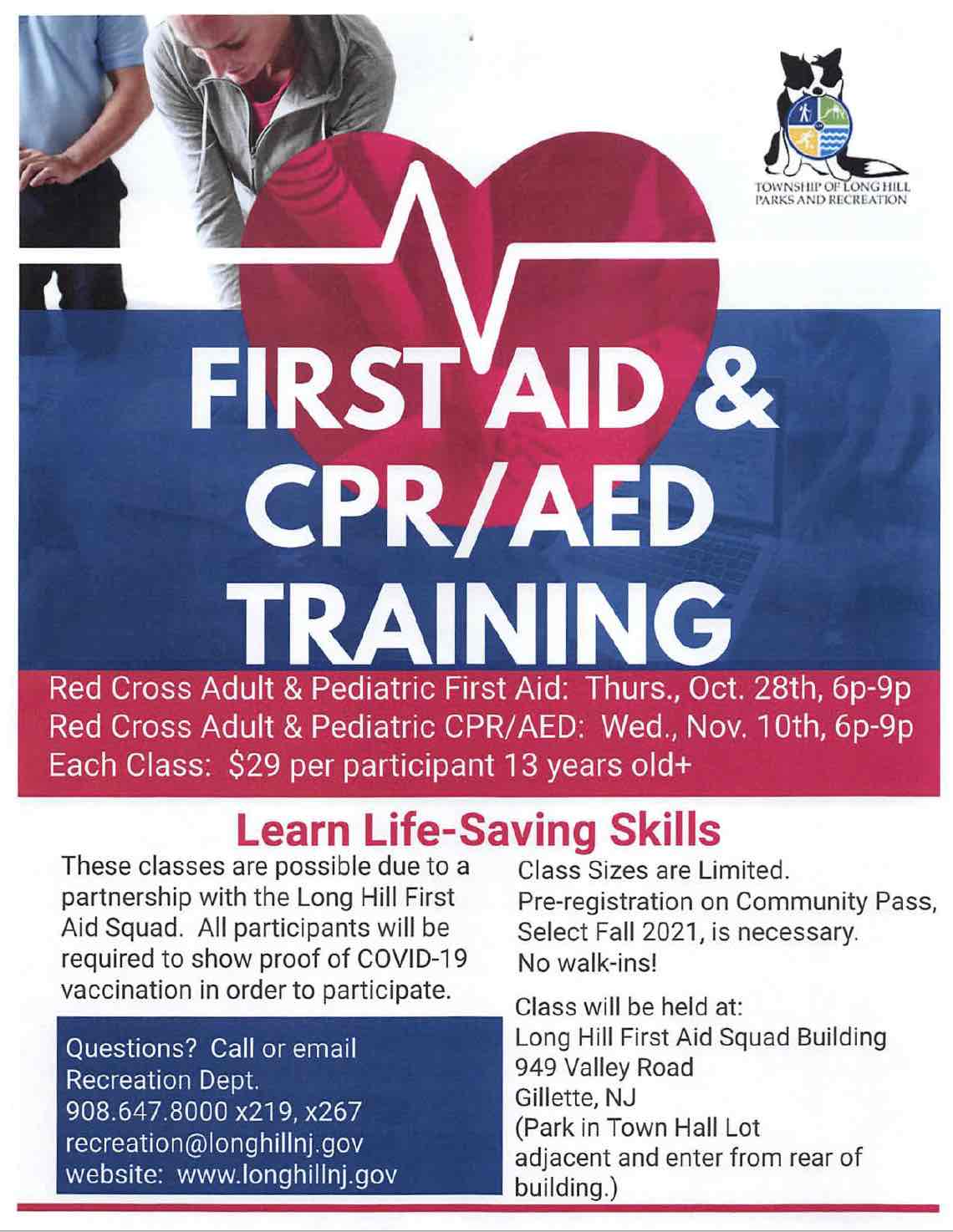 Watchung CPR Training