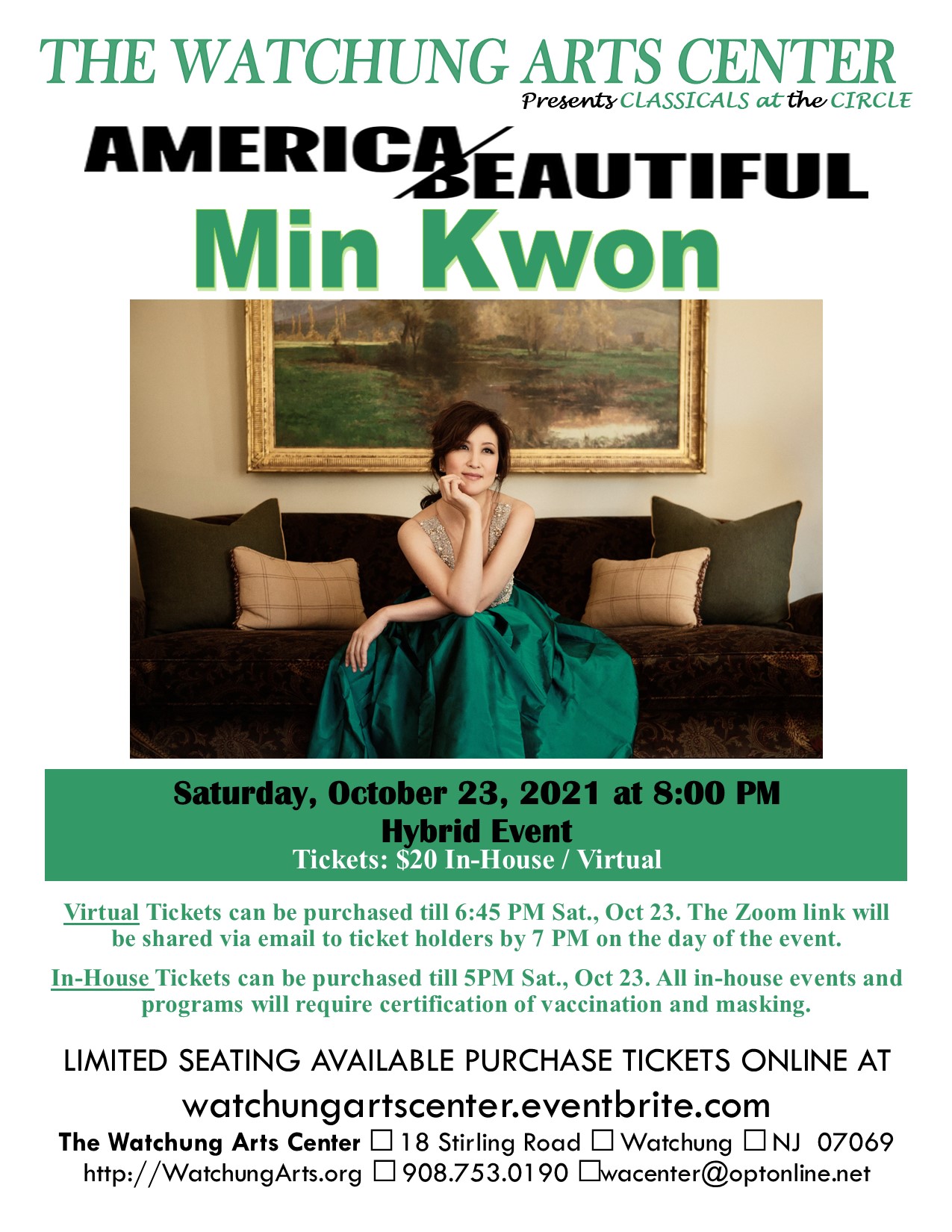 Min Kwon Concert Flyer