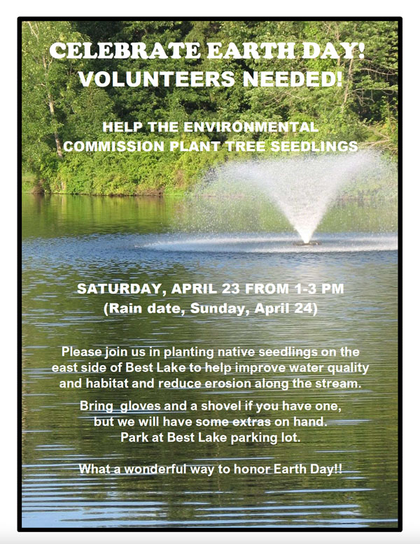 earth day volunteer flyer