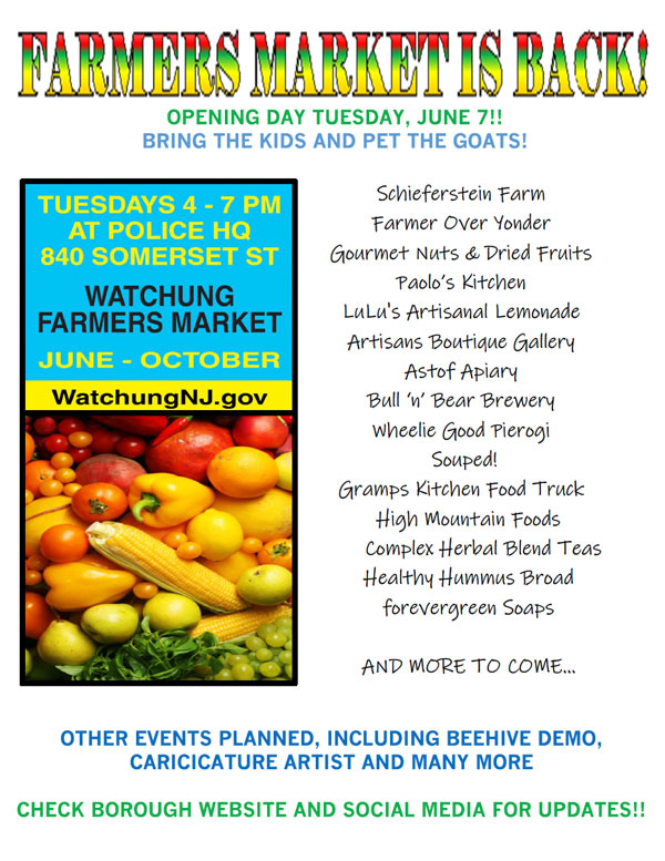 farmers market flyer