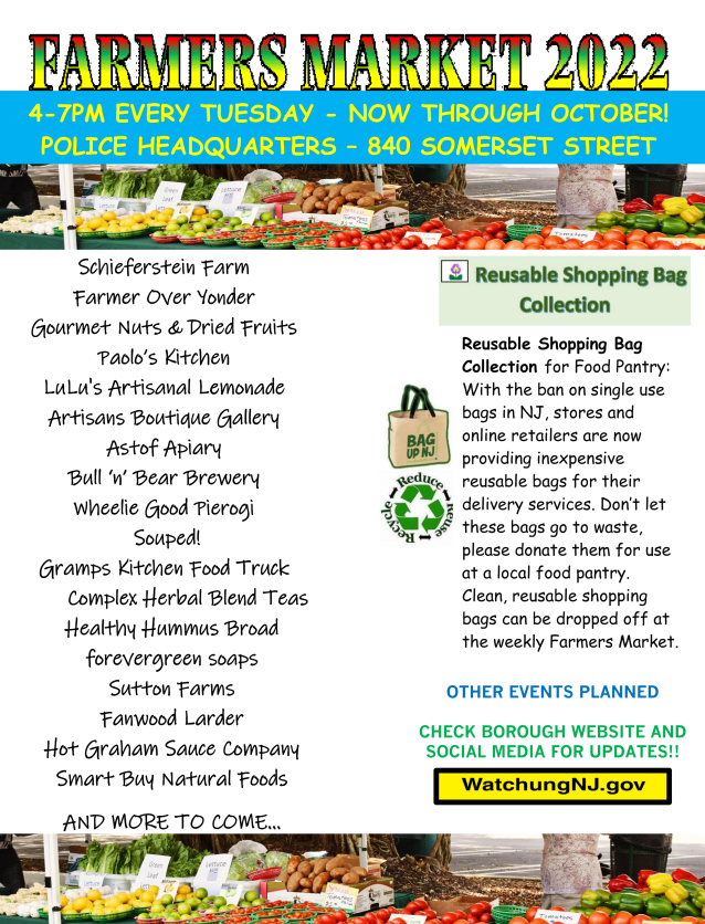 Farmers Market flyer