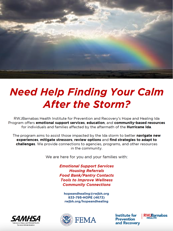 find your calm flyer