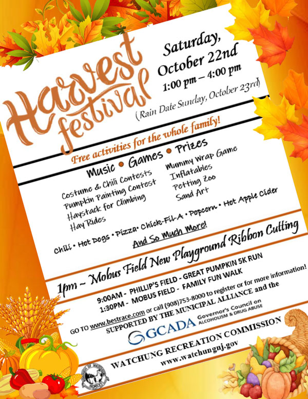 harvest festival flyer