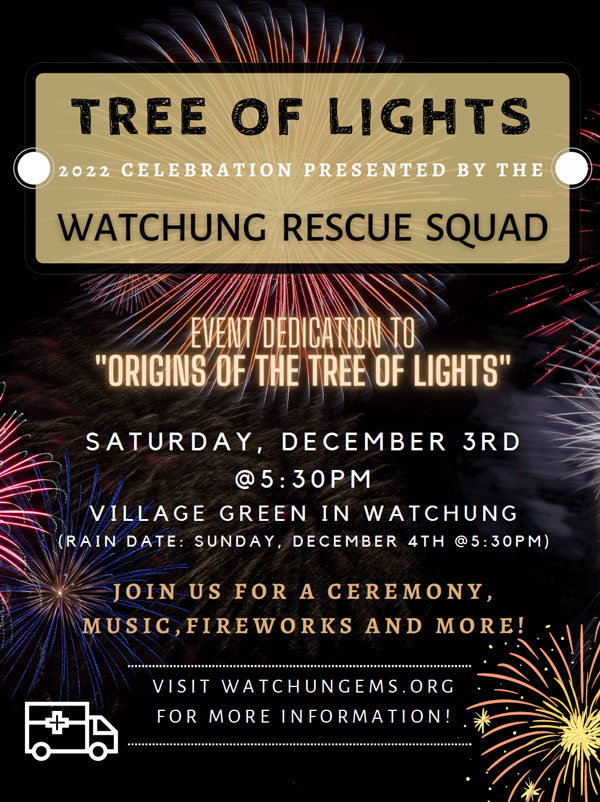 tree of lights flyer