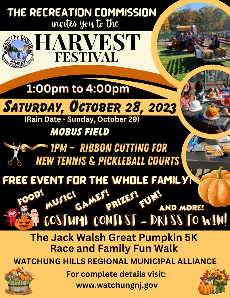 harvest festival flyer