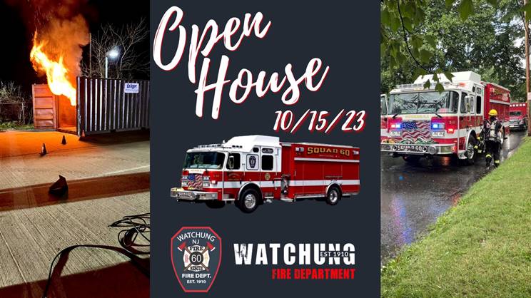 fire department open house flyer