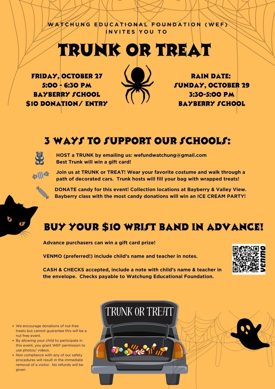 trunk or treat flyer