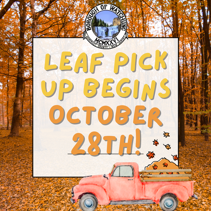 2024 Leaf Pick Up Begins