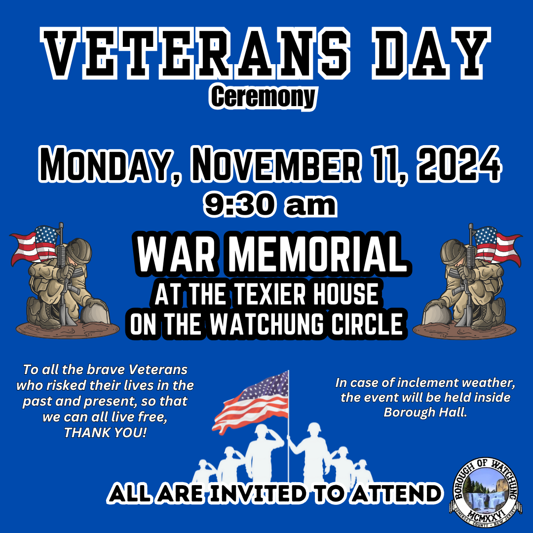 2024 Veterans Day Ceremony. CLICK HERE for PDF version