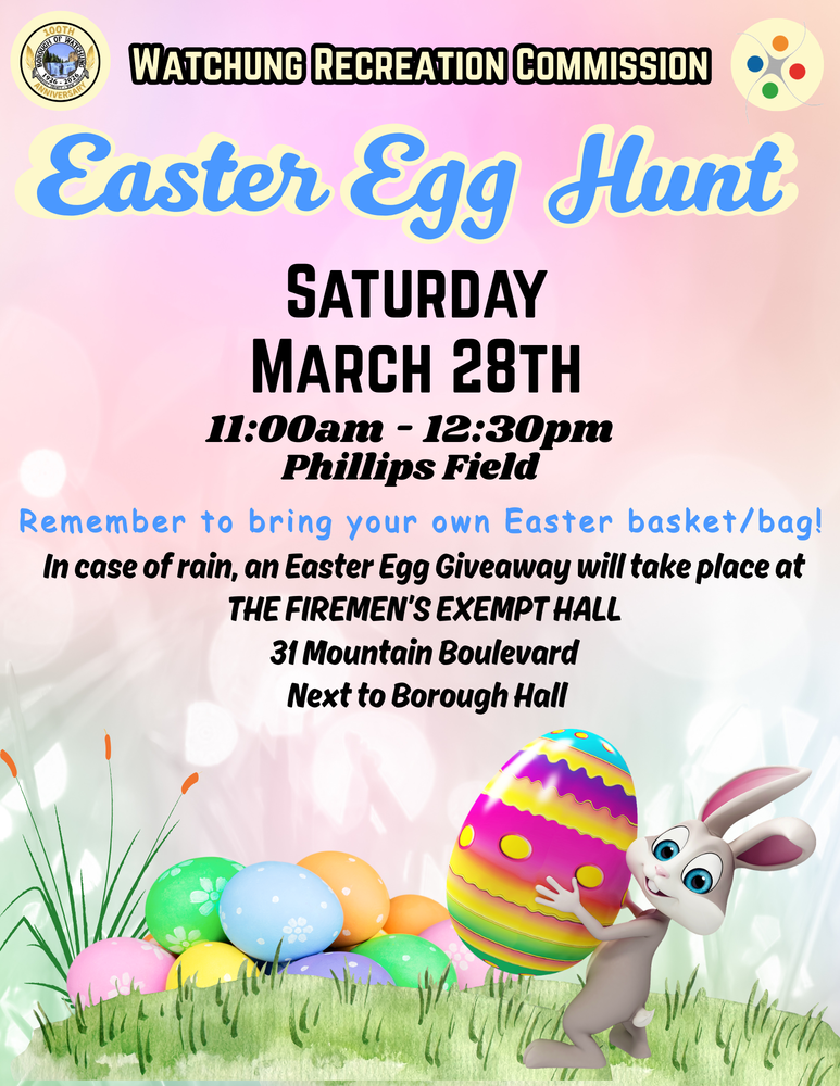 2026 Easter Egg Hunt flyer